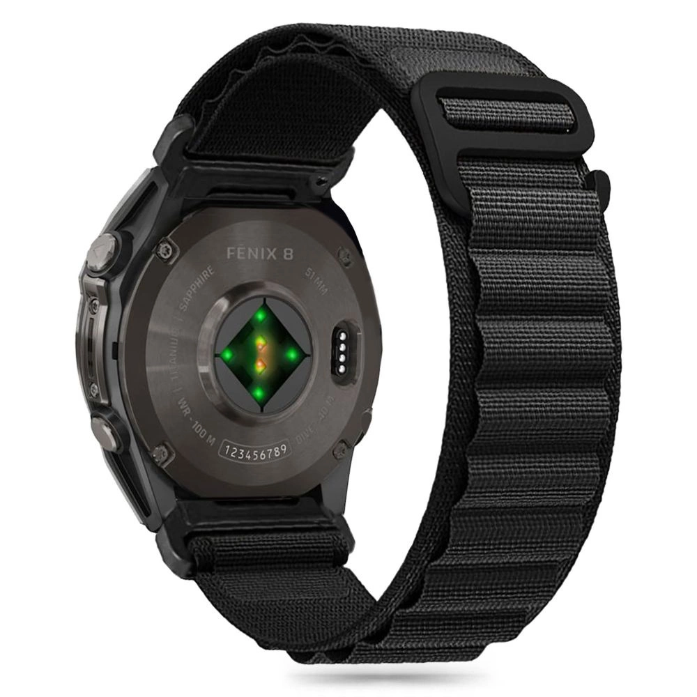 TECH-PROTECT NYLON PRO GARMIN FENIX 5 / 6 7 8 (47 MM) E BLACK