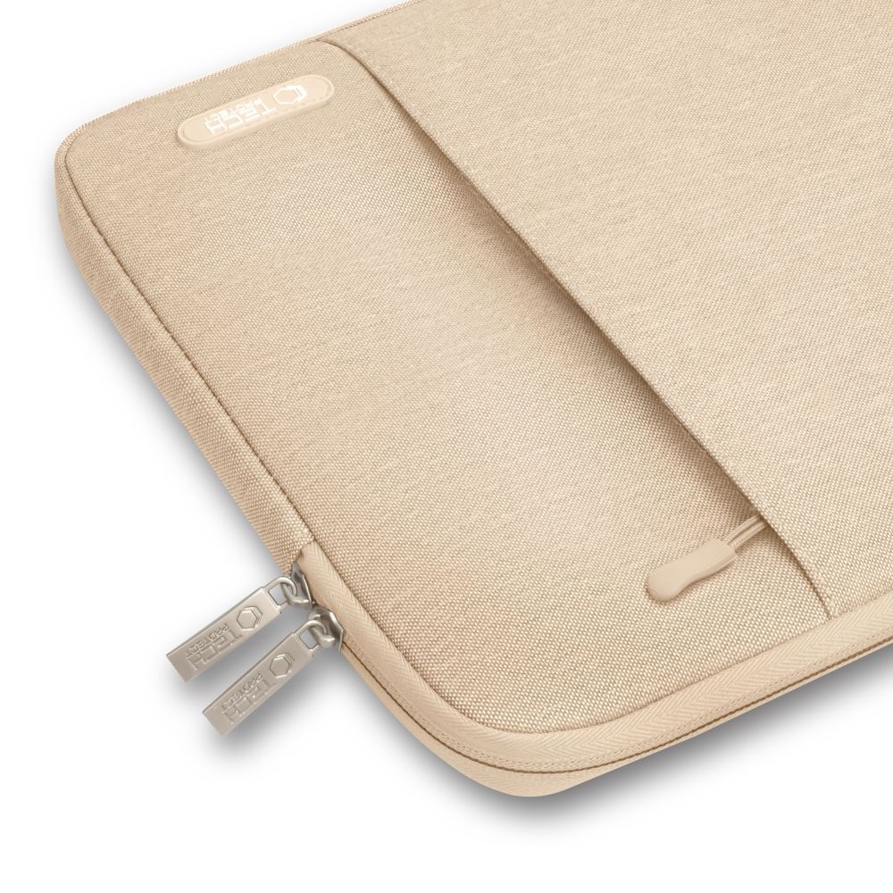 Чехол для ноутбука Tech-Protect Sleeve 13-14\", бежевый