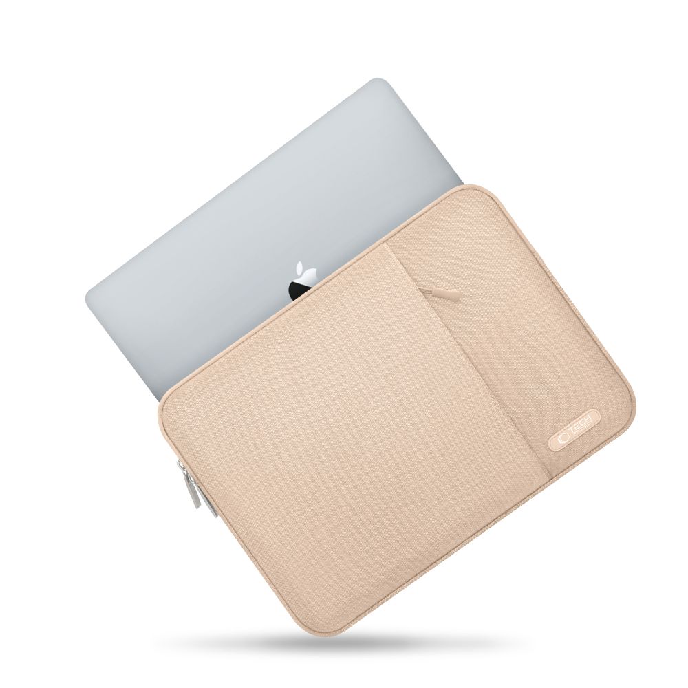 Чехол для ноутбука Tech-Protect Sleeve 13-14\", бежевый