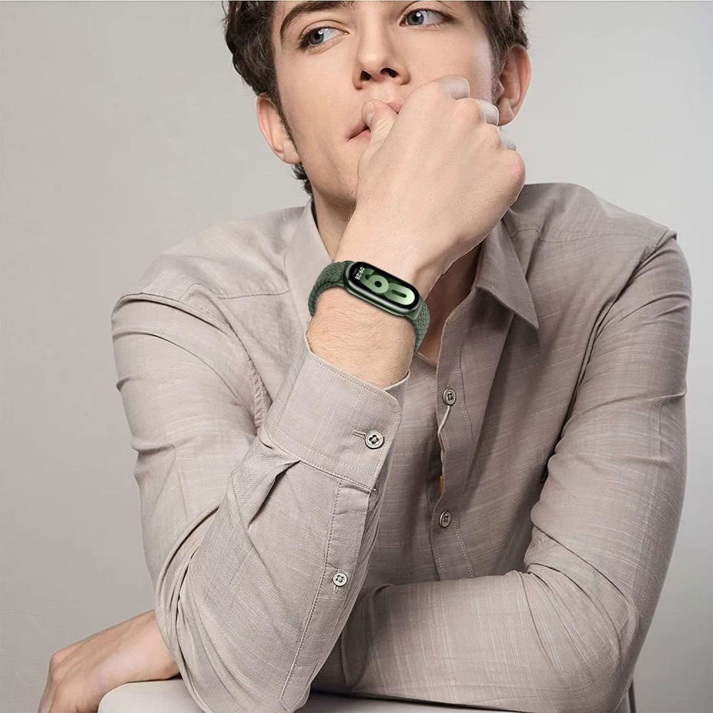 TECH-PROTECT NYLONMAG XIAOMI SMART BAND 8 / 9 NFC DUSTY ROSE