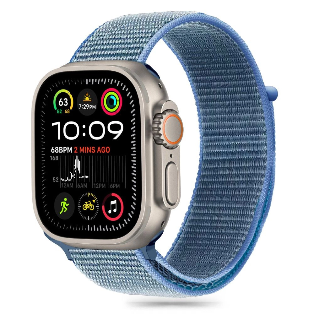 TECH-PROTECT NYLON APPLE WATCH 6 / 7 8 9 10 SE (40 41 42 MM) BABY BLUE