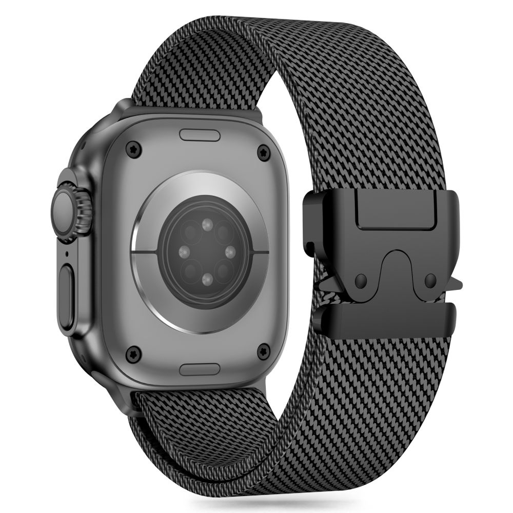 Ремешок Tech-Protect Milano для Apple Watch 6 / 7 / 8 / 9 / 10 / SE / Ultra 1 / 2, черный
