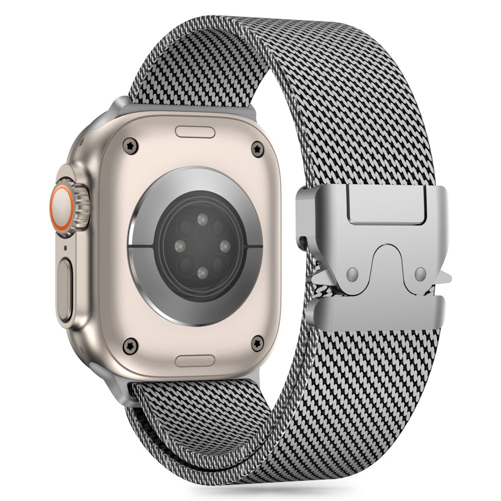 TECH-PROTECT MILANO APPLE WATCH 6 / 7 8 9 10 SE ULTRA 1 2 (44 45 46 49 MM) SILVER