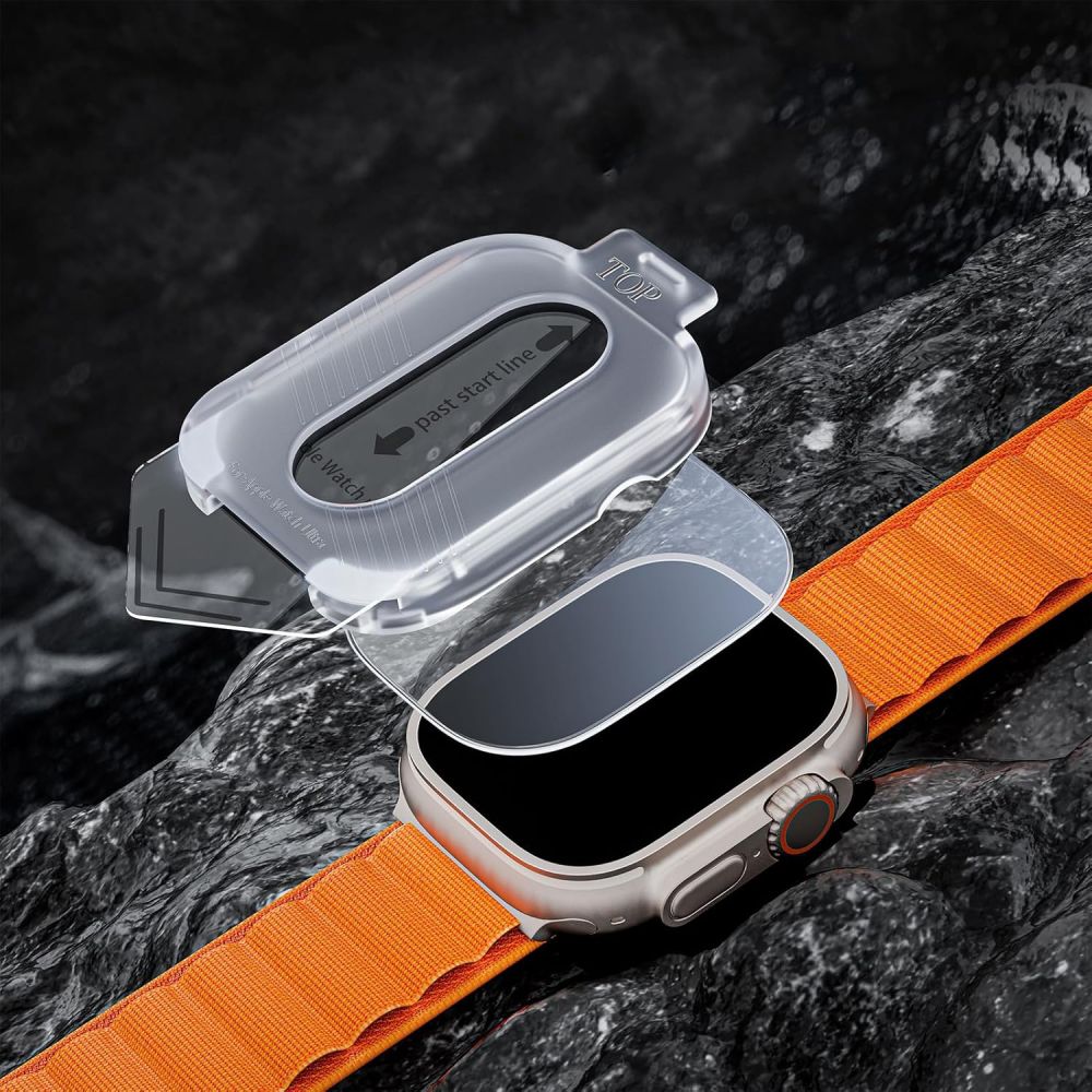 TECH-PROTECT TEMPERED GLASS SUPREME SET 2-PACK APPLE WATCH ULTRA 1 / 2 (49 MM) CLEAR