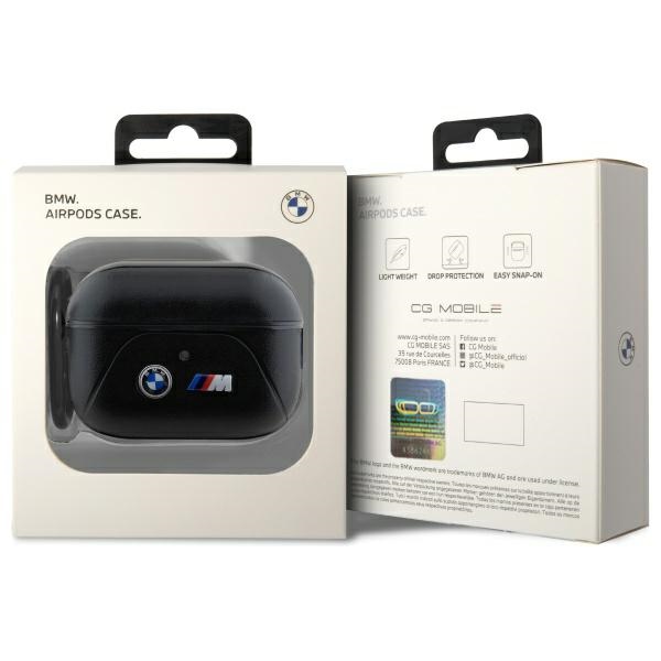 BMW AirPods Pro 2 Case Curved Line, Black