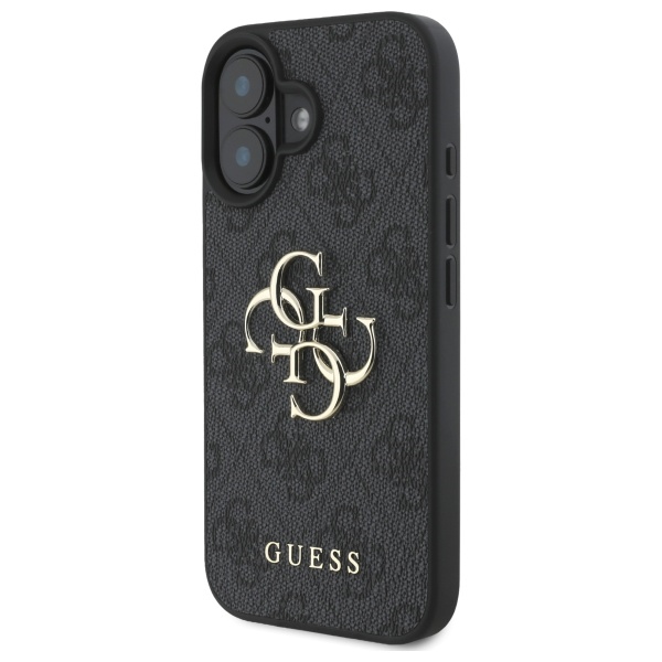 Guess GUHCP16M4GMGGR iPhone 16 Plus 6.7" black/black hardcase 4G Big Logo