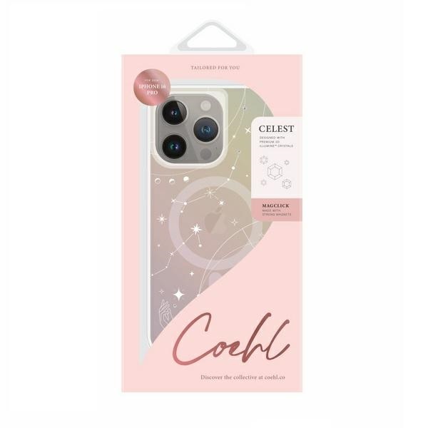 Uniq case Coehl Celest iPhone 16 Pro 6.3" Magnetic Charging opal/iridescent
