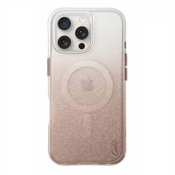 Uniq Coehl Lumino iPhone 16 Pro Max 6.9" Magnetic Charging case rose gold/rose gold