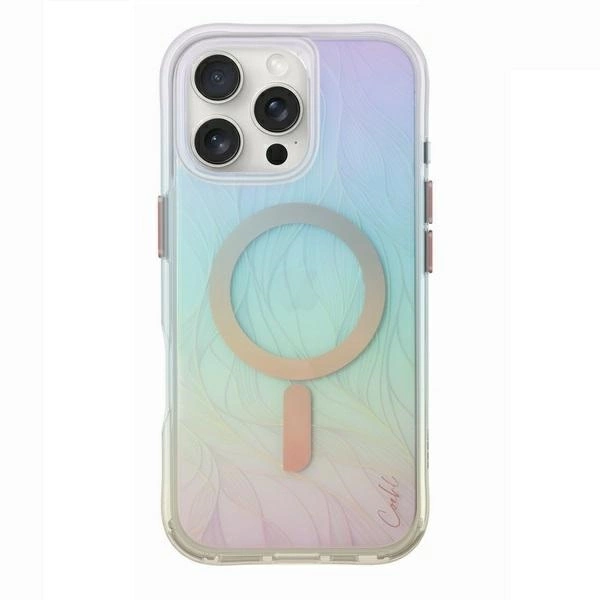 Uniq case Coehl Willow iPhone 16 Pro Max 6.9" Magnetic Charging opal/iridescent