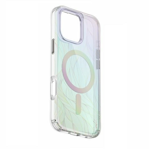 Uniq case Coehl Willow iPhone 16 Pro Max 6.9" Magnetic Charging opal/iridescent