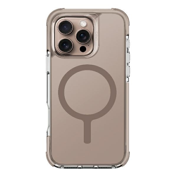 Uniq Combat iPhone 16 Pro Max 6.9" Magclick Charging case gold/taupe gold