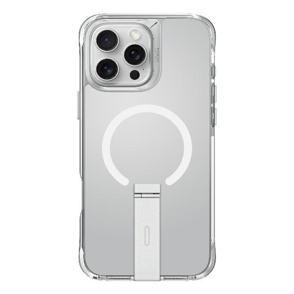Uniq Eleva case with Vertica Stand iPhone 16 Pro Max 6.9" transparent/lucent clear