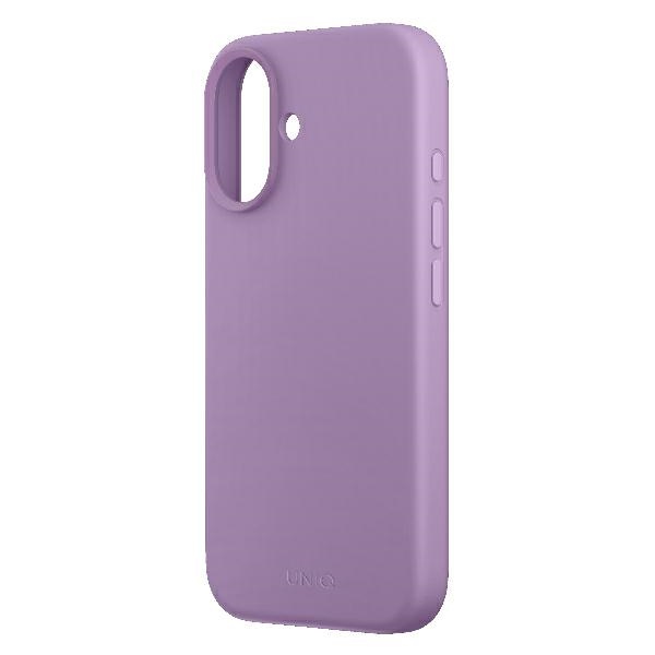 Uniq Lino Hue iPhone 16 6.1" Magclick Charging case розовый/серый розовый
