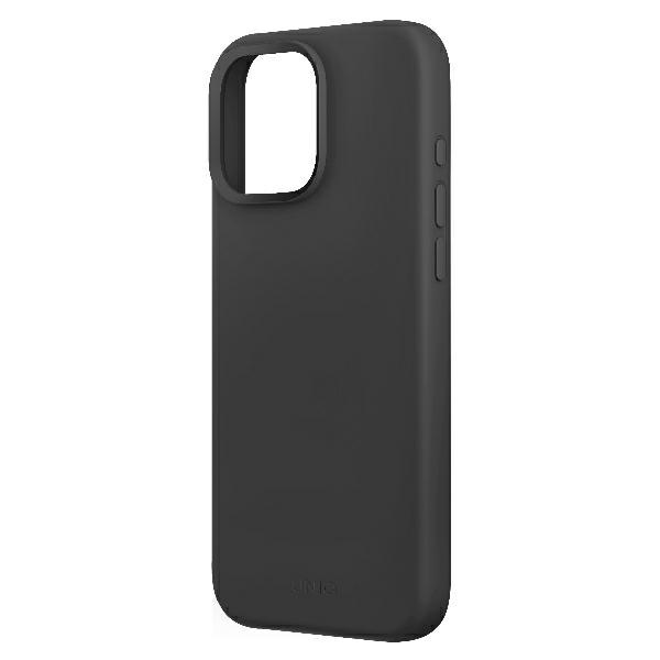 Uniq Lino Hue iPhone 16 Pro 6,3" Magclick uzlādes futrālis pelēks/nogļu pelēks | 6.3" Charging case...