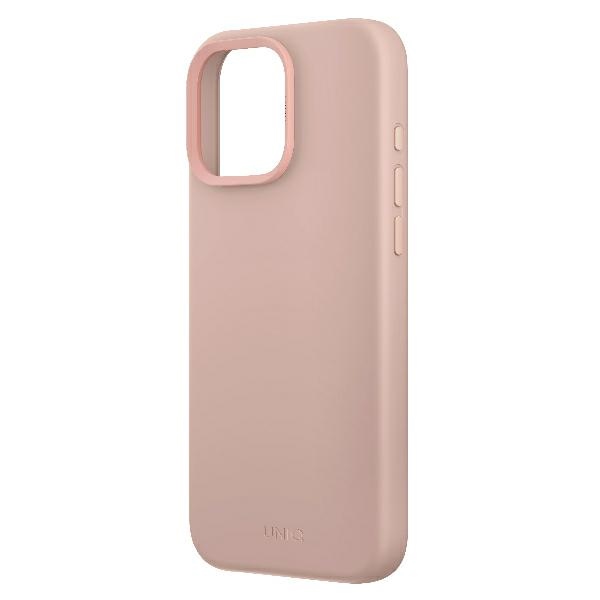 Uniq Lino Hue iPhone 16 Pro Max 6,9" Magclick uzlādes futrālis rozā/rozā krāsā | 6.9" Charging case...