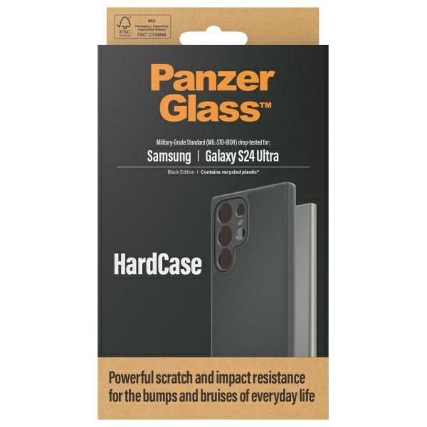 PanzerGlass HardCase Sam S24 Ultra S928 Military grade black/black 1222