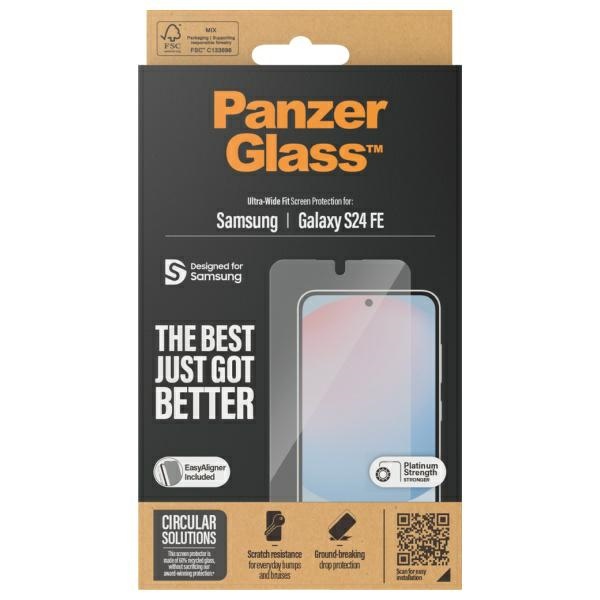 PanzerGlass Ultra-Wide Fit Sam S23 FE S711 Screen Protection 7378