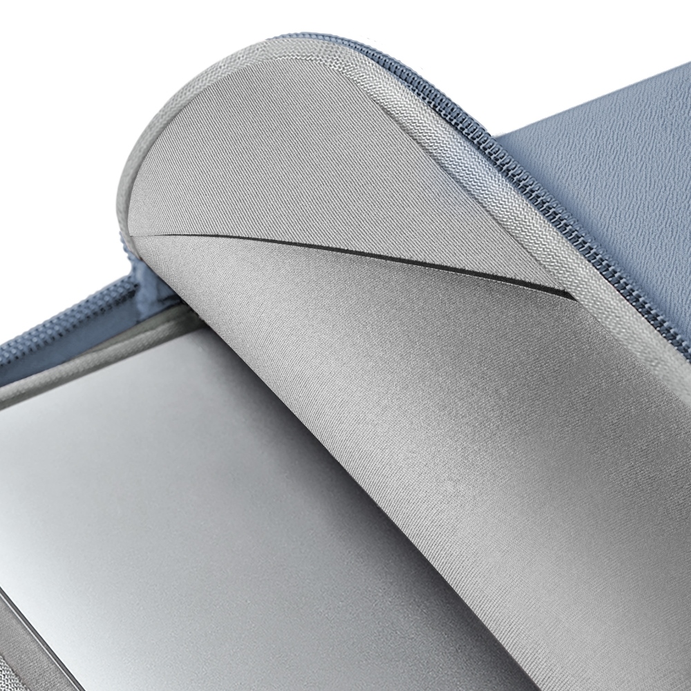 Uniq neoprēna klēpjdatora maciņš 14" Kipra Ūdensizturīgs mākoņaini zils | neoprene laptop Sleeve Cyprus...