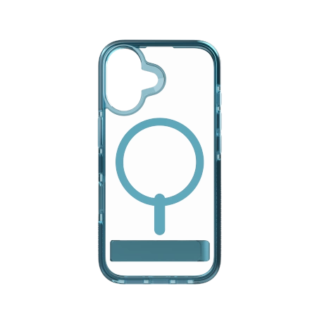 Apple iPhone 16 6.1'' ZAGG Santa Cruz Snap MagSafe Case Cover, Blue
