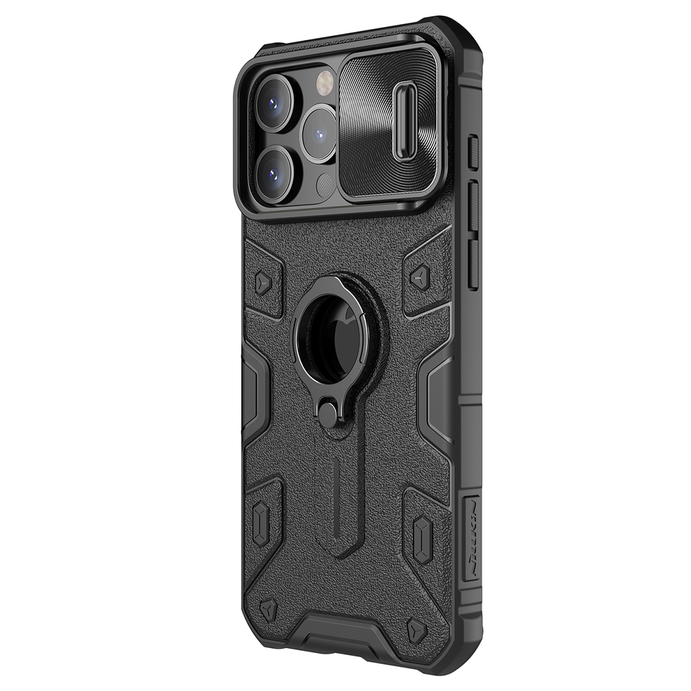Nillkin CamShield Armor Case for iPhone 15 Pro Max - Black