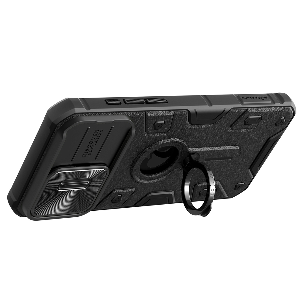 Nillkin CamShield Armor Case for iPhone 15 Pro Max - Black