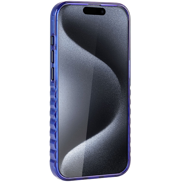 Audi iPhone 15 Pro Max Case IML MagSafe, Blue