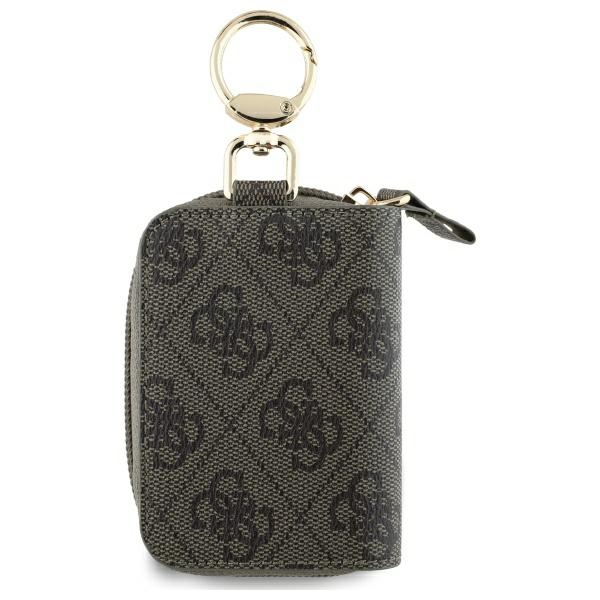 Guess 4G Triangle Cable Pouch GUABP4DPTW Brown