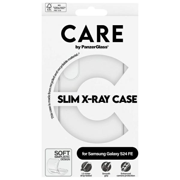 PanzerGlass Samsung Galaxy S24 FE Case Slim X-Ray Case, Transparent