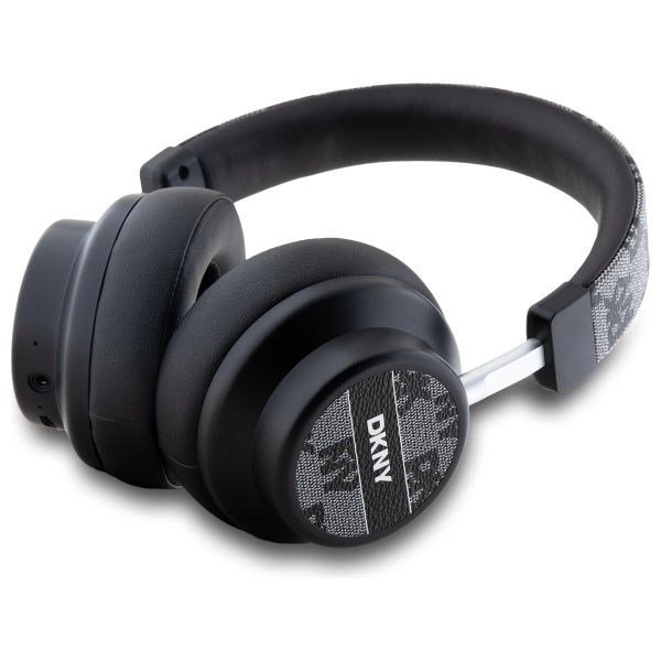 DKNY Bluetooth bezvadu austiņas DKBHM2PCSHLK, melnas ar rūtiņu rakstu