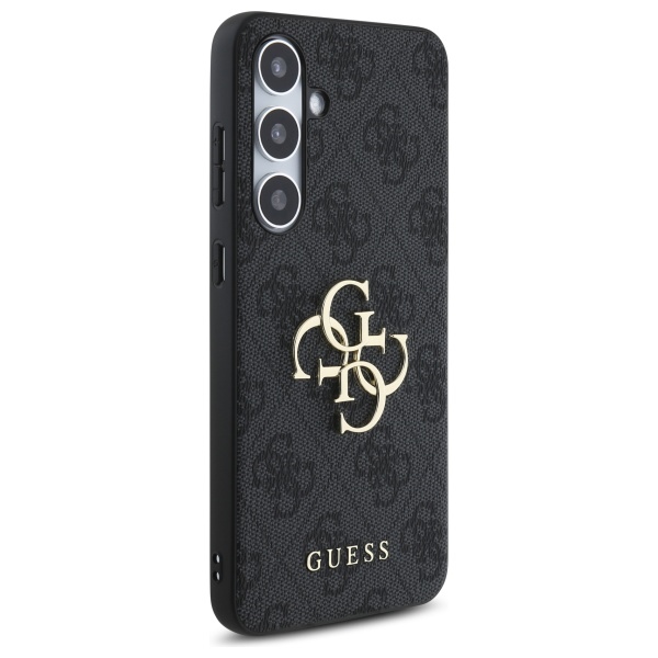 Guess GUHCS24FE4GMGGR S24 FE S721 gray/gray hardcase 4G Big Metal Logo