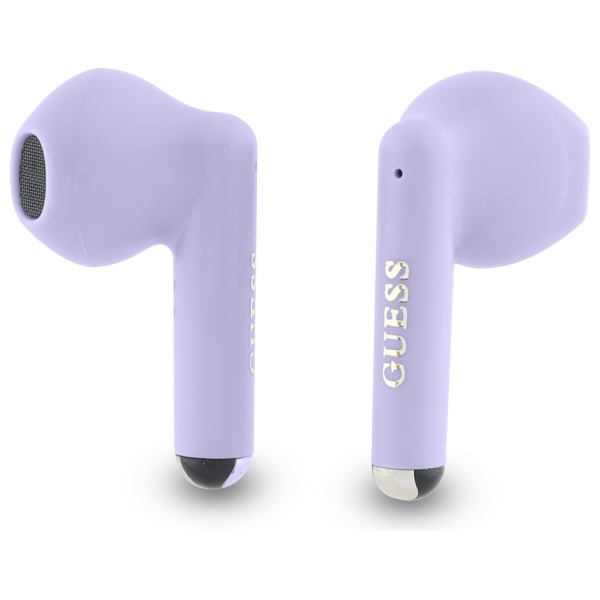Guess Bluetooth austiņas GUTWSJ14ESGU TWS Printed Classic Logo, violetas