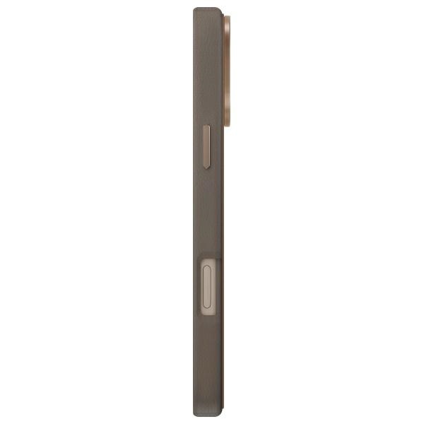 Uniq Lyden DS iPhone 16 Pro 6.3" Magclick Charging case brown-gray/flint gray