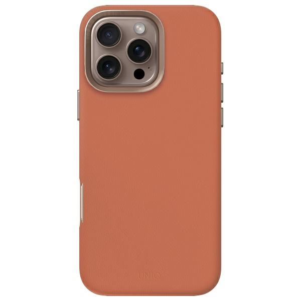Uniq Lyden iPhone 16 Pro Max 6.9\" case Magclick Charging terracotta