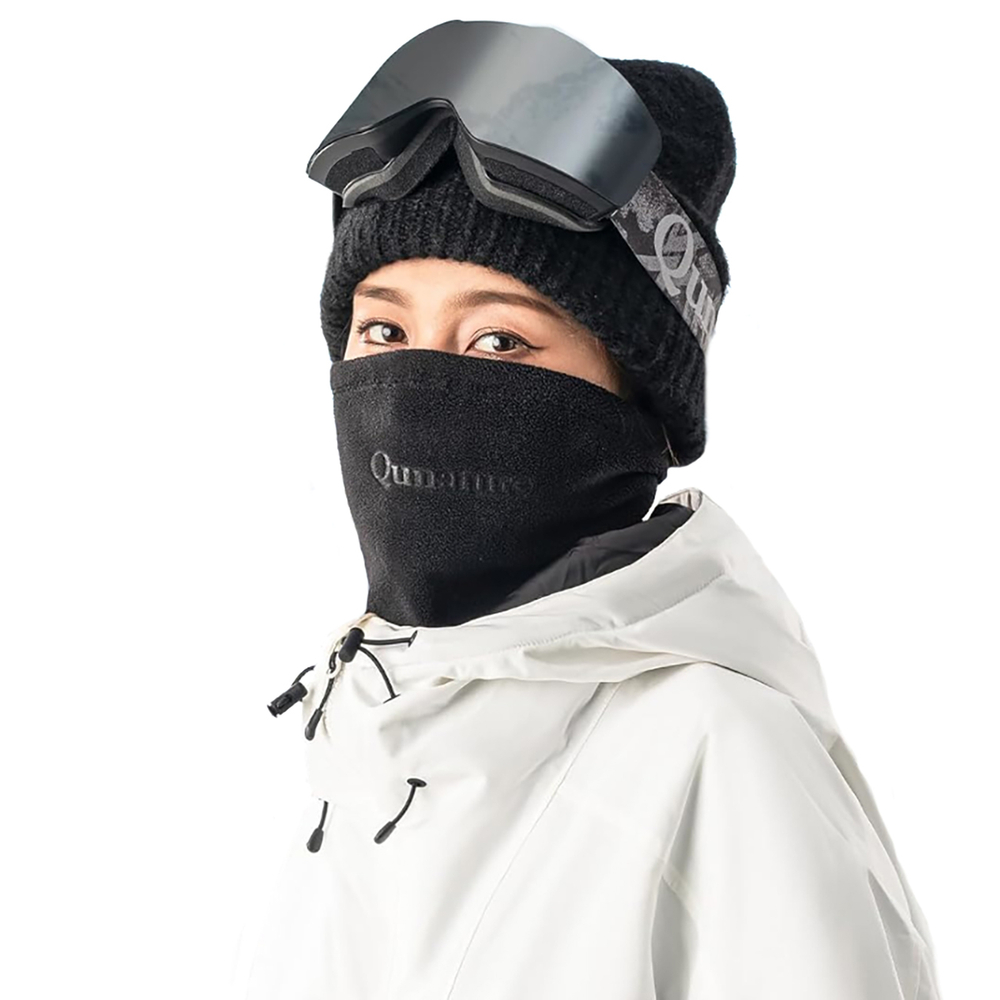 Qunature Oli Ski Neck Warmer, Size M, Black