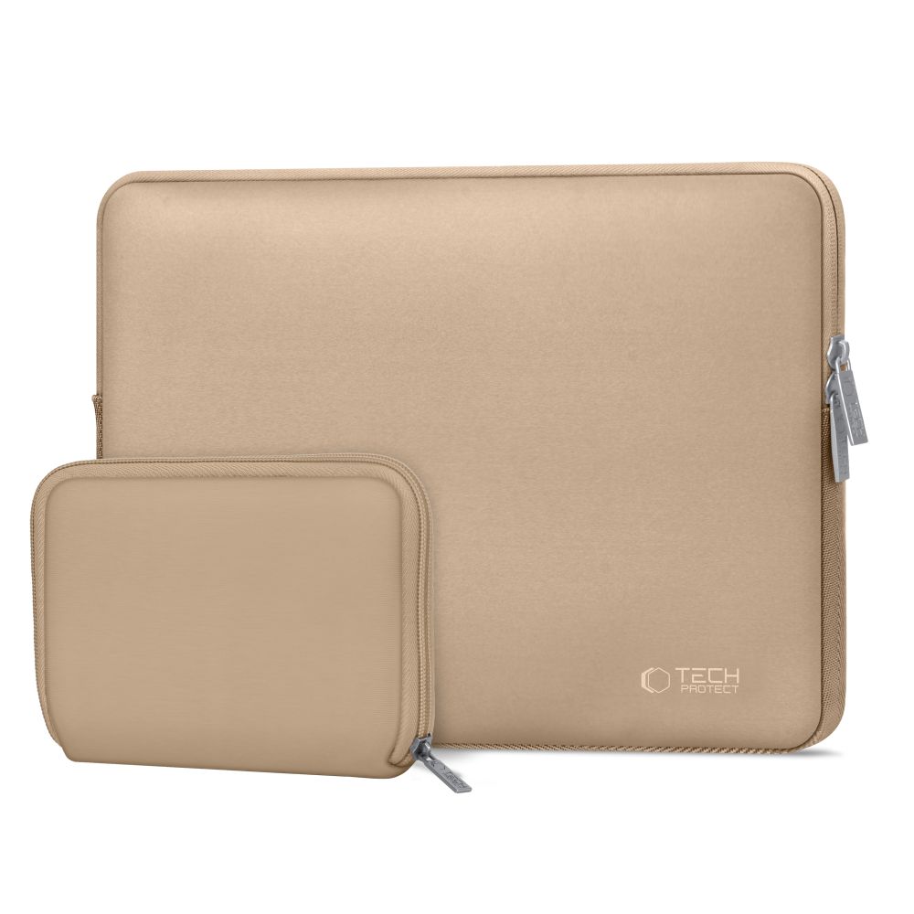 Чехол для ноутбука Tech-Protect Neoslim 15-16\", бежевый