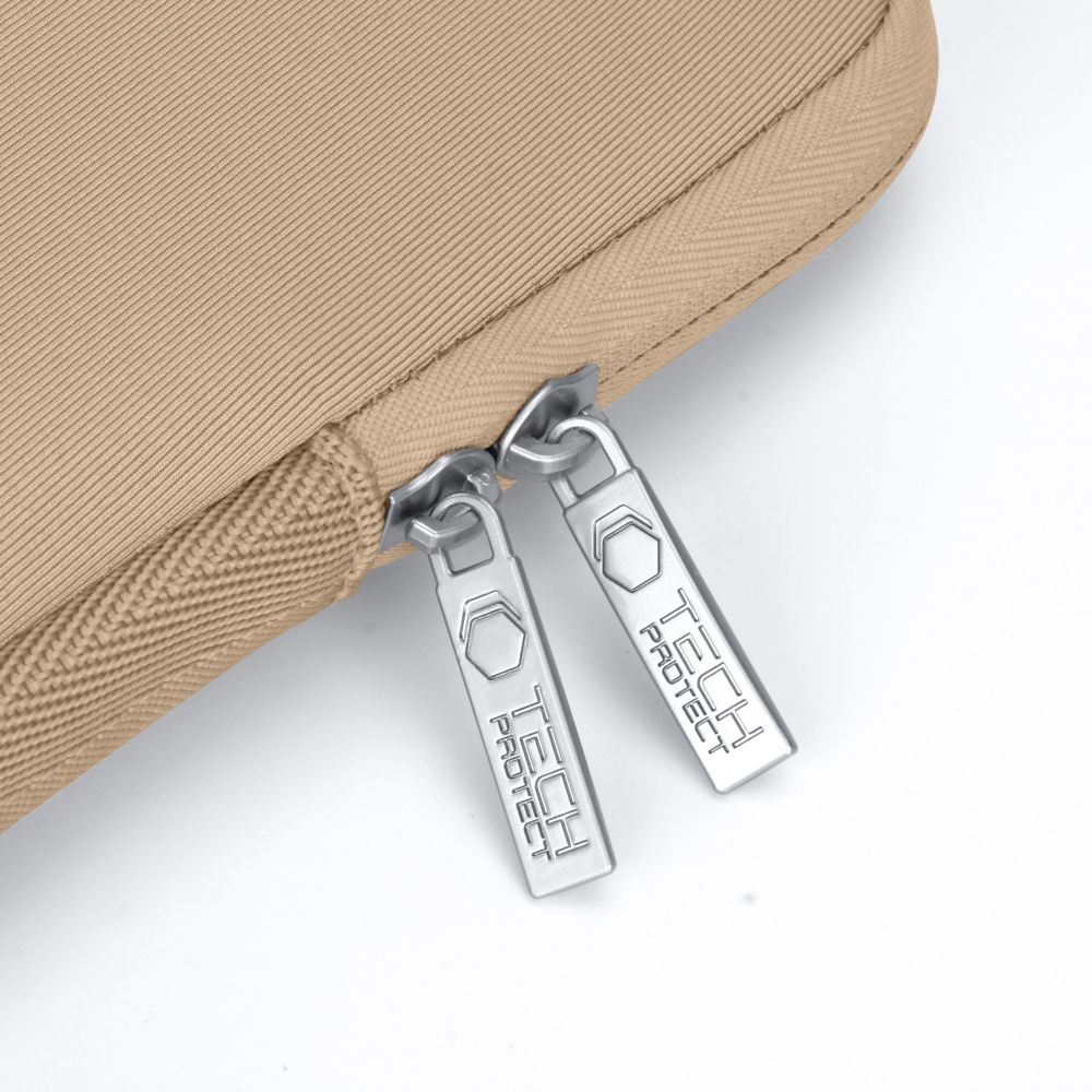 Чехол для ноутбука Tech-Protect Neoslim 15-16\", бежевый