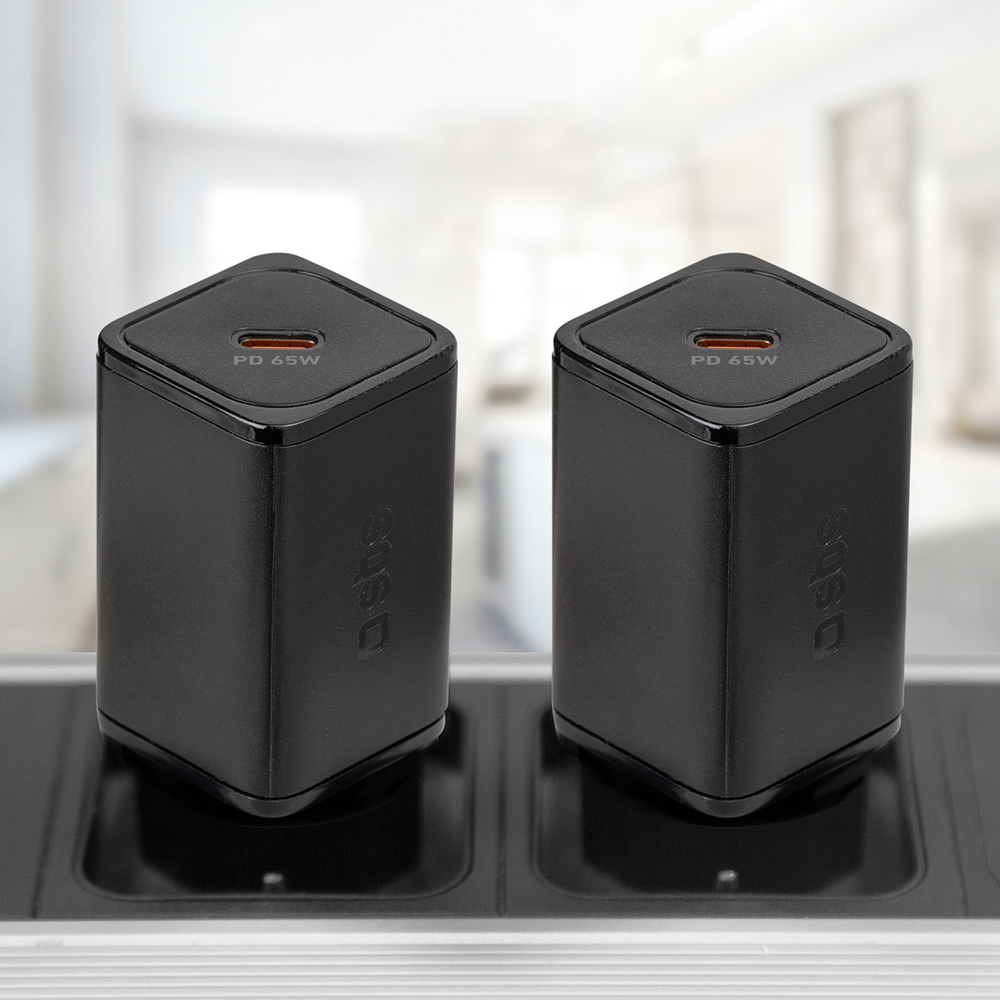 Sbs 65W GaN Power Delivery Wall Charger TETRGAN1C65W, Black