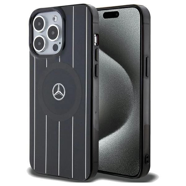 Apple iPhone 15 Pro Max 6.7" Mercedes-Benz MagSafe Case Cover, Black