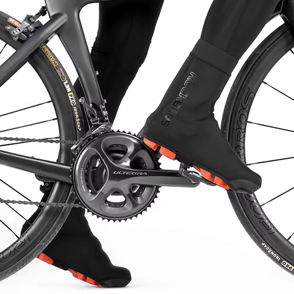 Rockbros LF1104-XL Riteņbraukšanas apavu pārvalki XL izmērs - melni | Cycling Shoe Covers Size Black