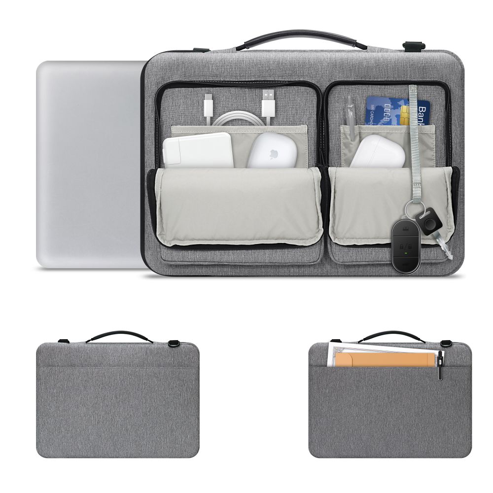 Tech-Protect Defender Bag Laptop Bag 15-16\", Gray