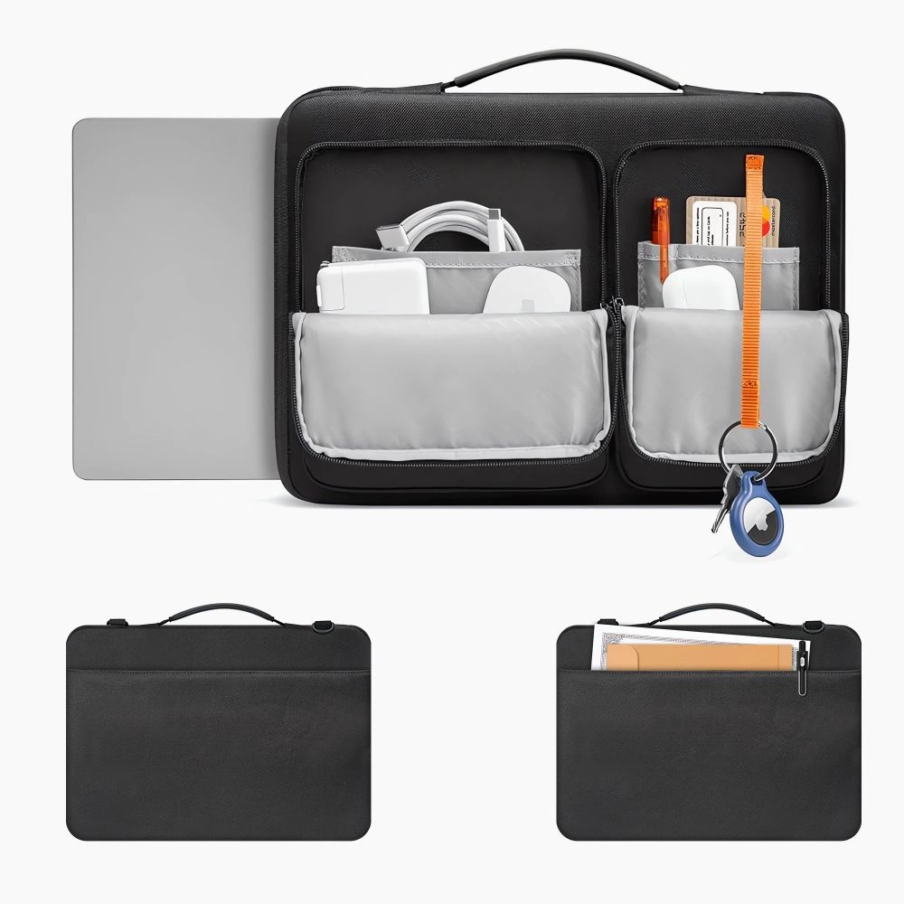 Tech-Protect Defender Bag Laptop Case 15-16\", Black