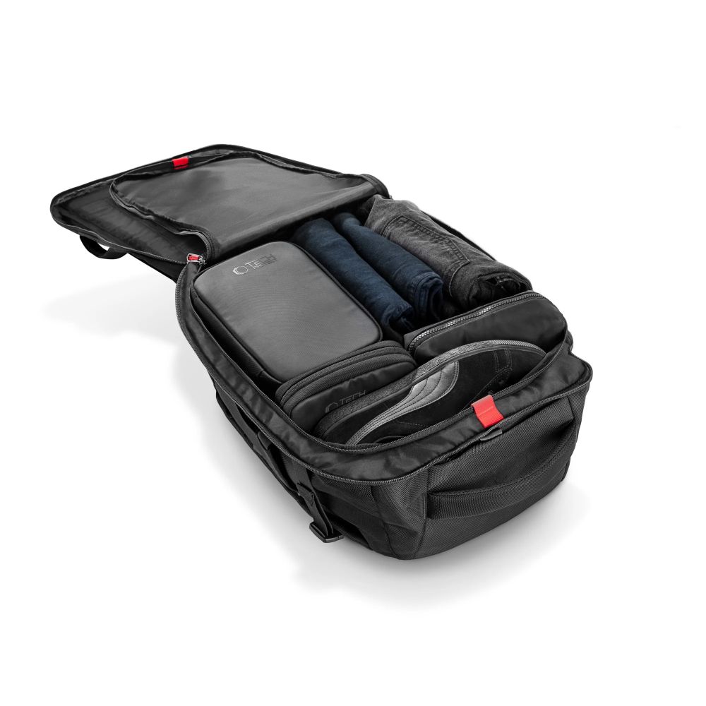 Tech-Protect Defender S40 40L Laptop Backpack, Black