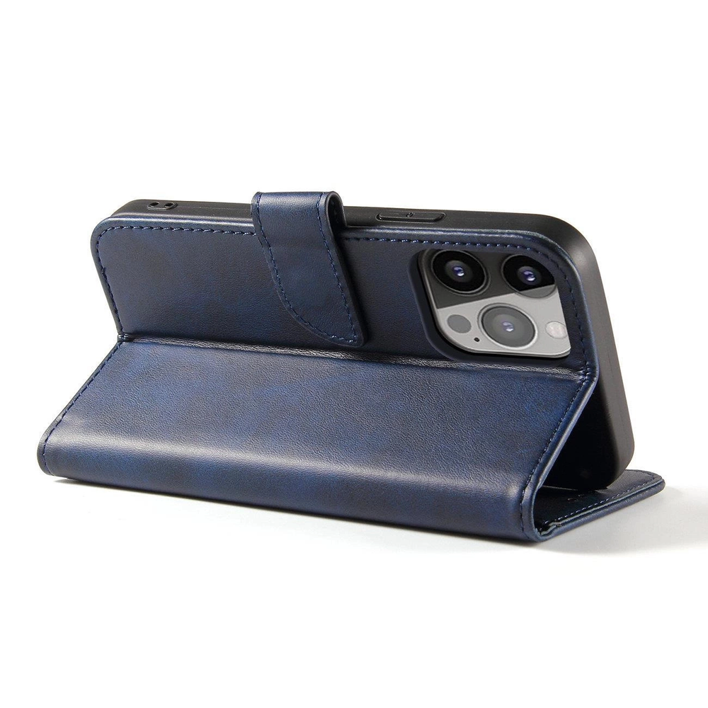 Samsung Galaxy A26 (SM-A266E/DS) Magnet Elegant Bookcase Cover Case, Blue