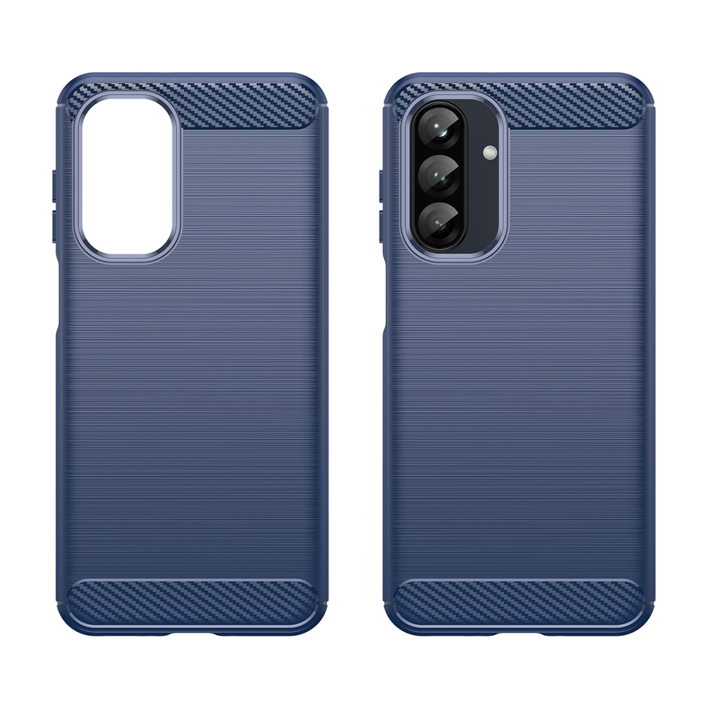 Чехол Carbon Case для Samsung Galaxy A26, синий