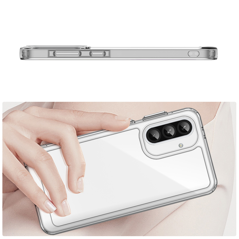 Outer Space Case for Samsung Galaxy A26, Transparent