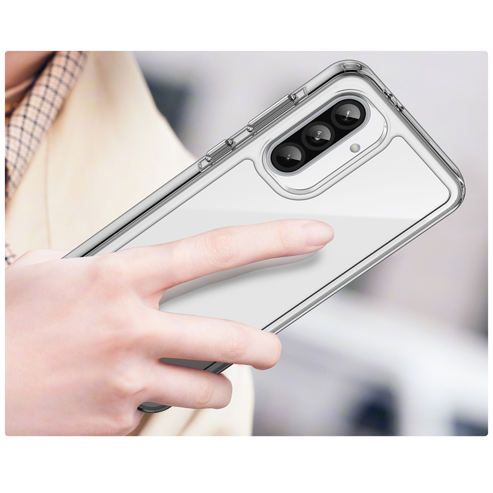 Outer Space Case for Samsung Galaxy A26, Transparent