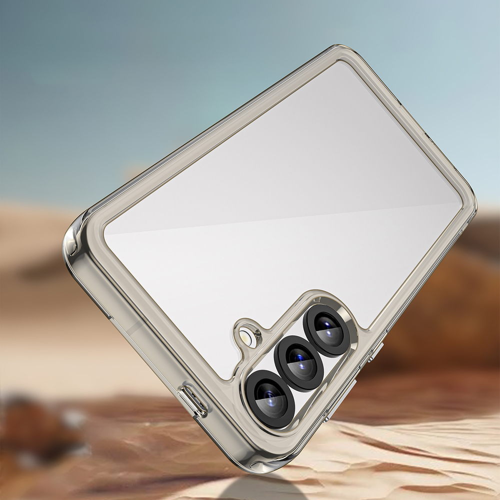 Outer Space Case for Samsung Galaxy A36, Semi-Transparent Black