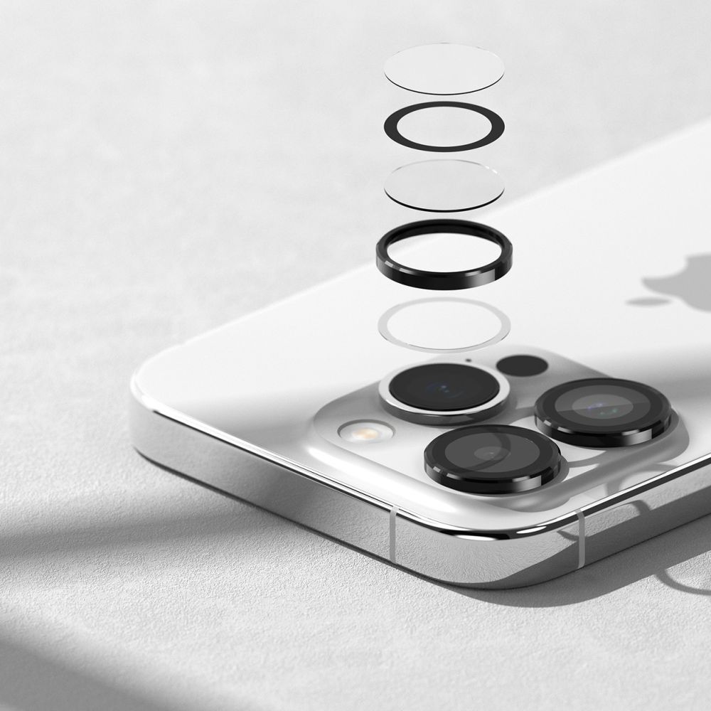 Ringke Camera Frame Protector for iPhone 15 Pro Max - Black