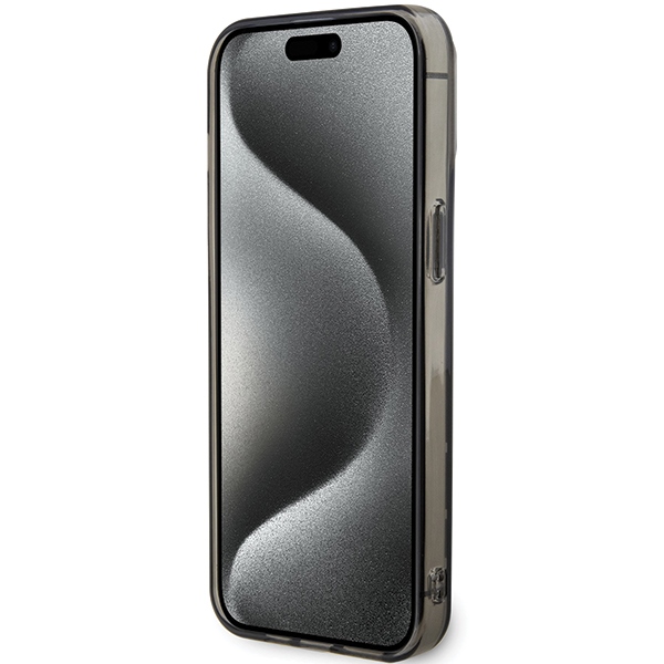 BMW Pattern MagSafe case for iPhone 15 Pro Max - gray