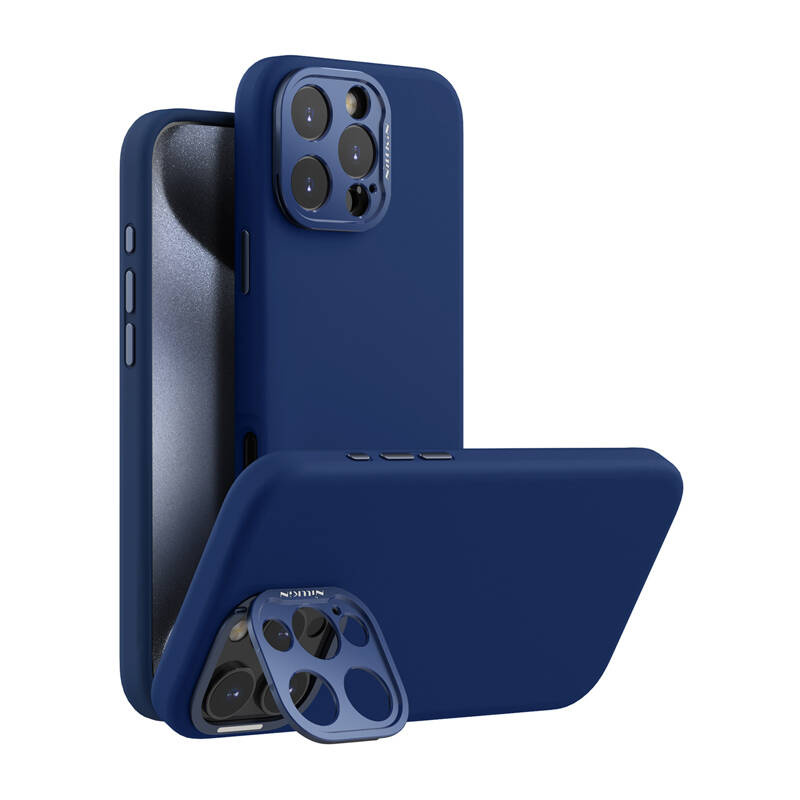 Nillkin iPhone 16 Pro Max Case LensWing Magnetic, Blue